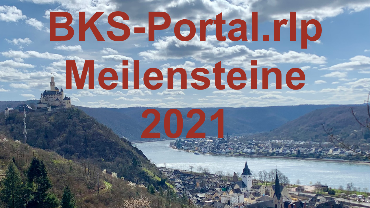 BKS-Portal.rlp Meilensteine 2021